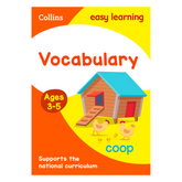 Collins Easy Learning Preschool - Vocabulary Activity Book Ages 3-5 (Collins Easy Learning Preschool) - The English Bookshop Kuwait